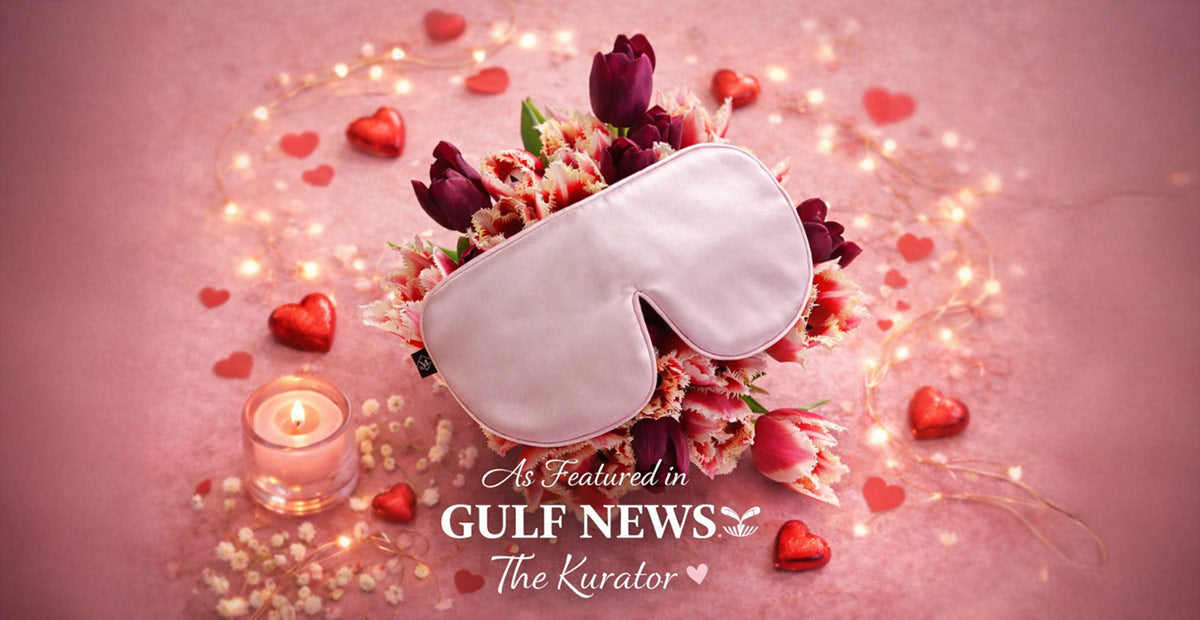 Mayfairsilk Featured in Gulf News’ Kurator Magazine Valentine’s Gift Guide