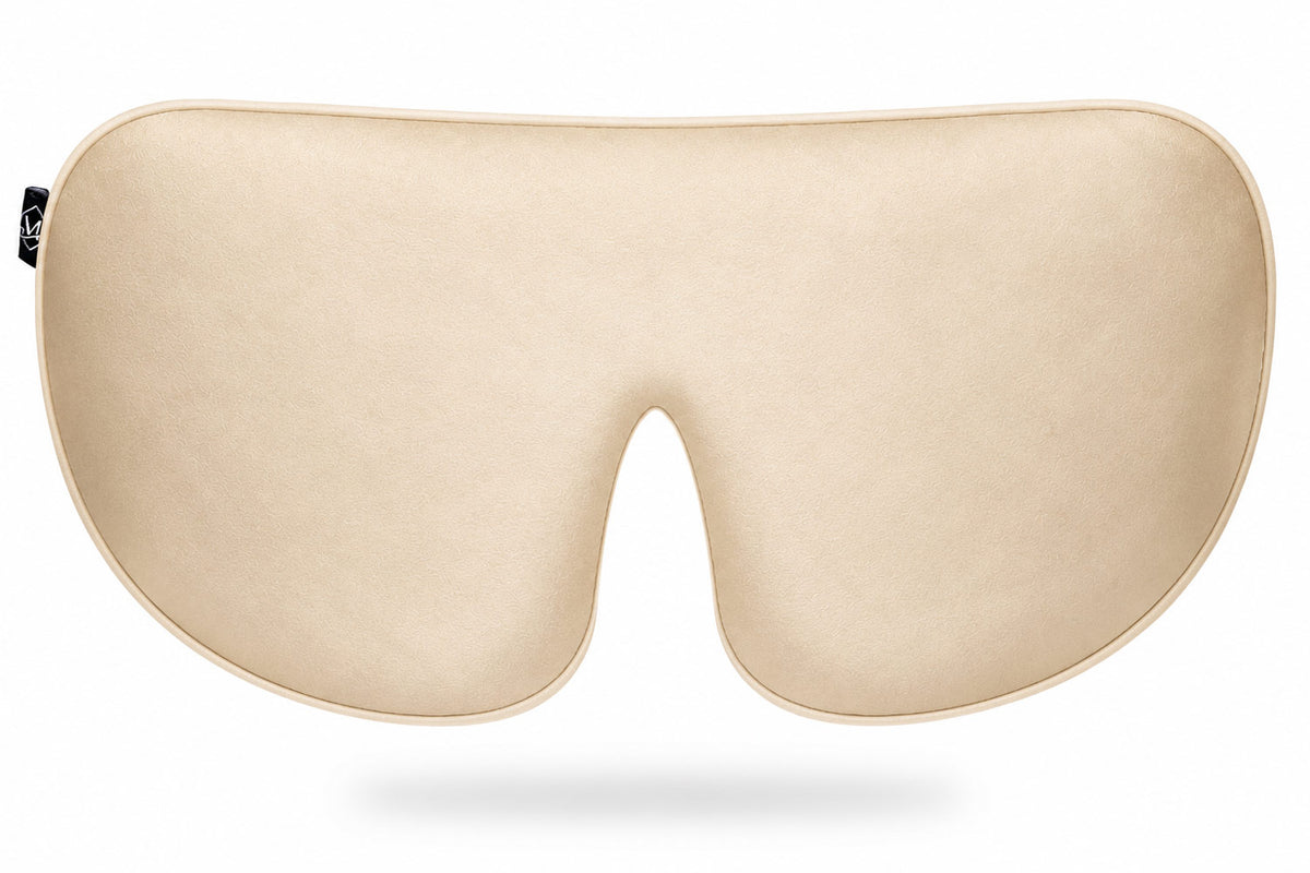 Champagne Silk Eye Mask