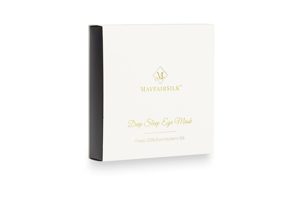 Champagne Silk Eye Mask