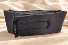 Load image into Gallery viewer, Charcoal Silk 360 Blackout Sleep Mask
