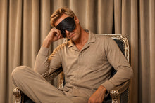 Load image into Gallery viewer, Charcoal Silk Eye Mask
