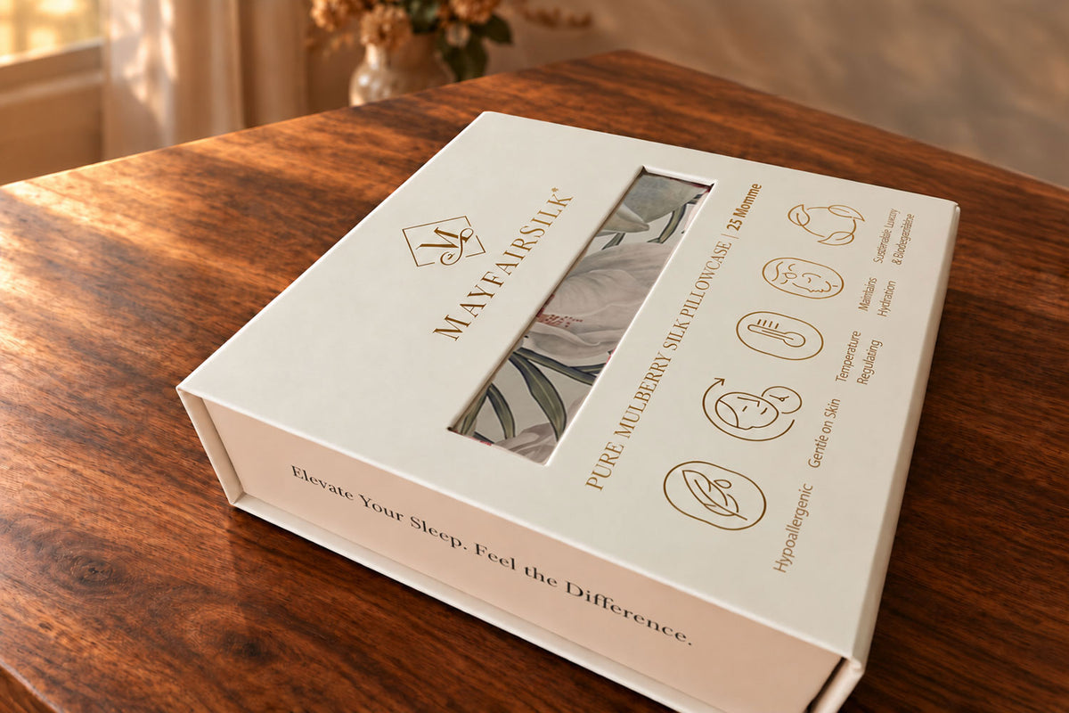 Magnolia Pure Silk Pillowcase