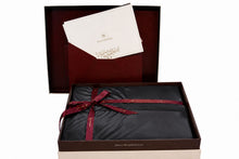 Load image into Gallery viewer, Charcoal Pure Silk Flat Sheet