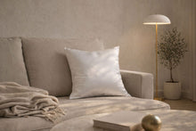 Load image into Gallery viewer, Brilliant White Pure Silk Cushion Cover
