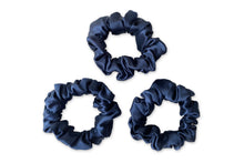 Load image into Gallery viewer, Blue-Silk-Scrunchies.jpg