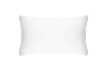 Load image into Gallery viewer, Brilliant White Boudoir Pure Silk Cushion Cover - MayfairSilk