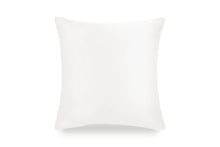 Load image into Gallery viewer, Brilliant White Pure Silk Cushion Cover - MayfairSilk