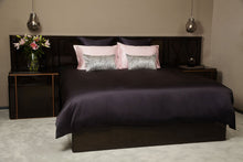 Load image into Gallery viewer, Charcoal Pure Silk Duvet Cover - MayfairSilk