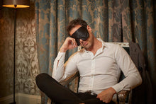 Load image into Gallery viewer, Charcoal Silk Sleep Mask - MayfairSilk