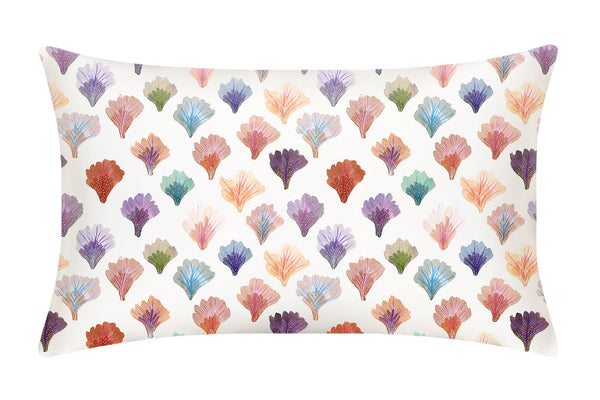 Coral Fans Mulberry Silk Pillowcase - Super King