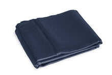 Load image into Gallery viewer, Midnight Blue Flat Pure Silk Sheet