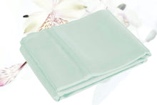 Load image into Gallery viewer, Teal Breeze Pure Silk Flat Sheet