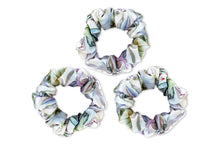 Load image into Gallery viewer, Iridescent Garden Silk Scrunchies Set