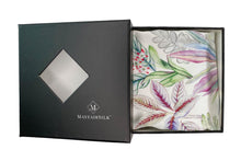 Load image into Gallery viewer, Iridescent Garden Pure Silk Cushion Cover - MayfairSilk
