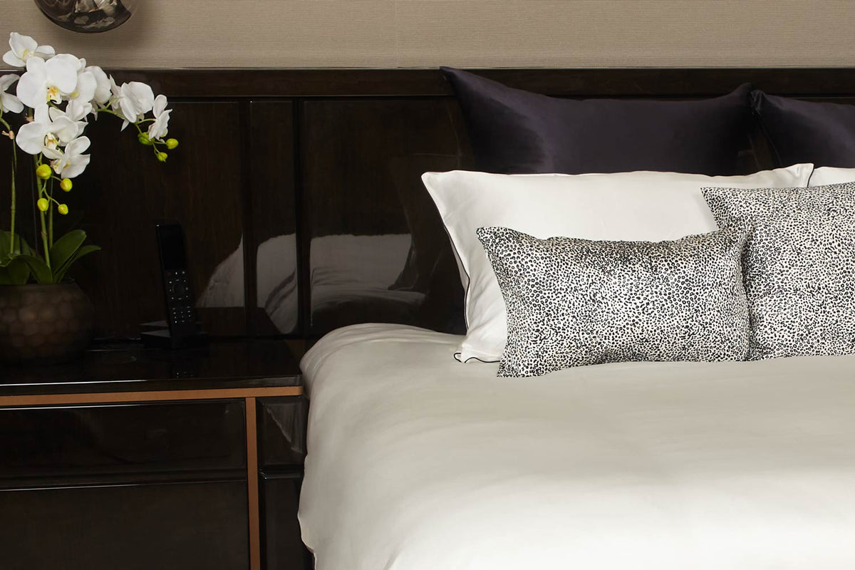 Leopard Boudoir Pure Silk Cushion Cover - MayfairSilk