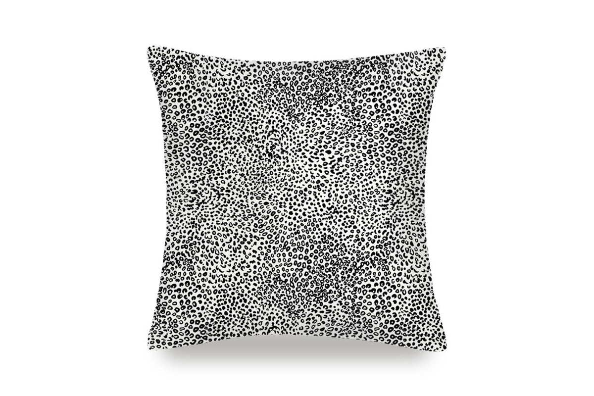 Leopard Pure Silk Cushion Cover