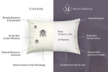 Load image into Gallery viewer, Coral Fans Pure Silk Pillowcase