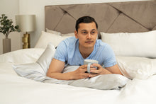 Load image into Gallery viewer, Oyster Grey Pure Silk Pillowcase