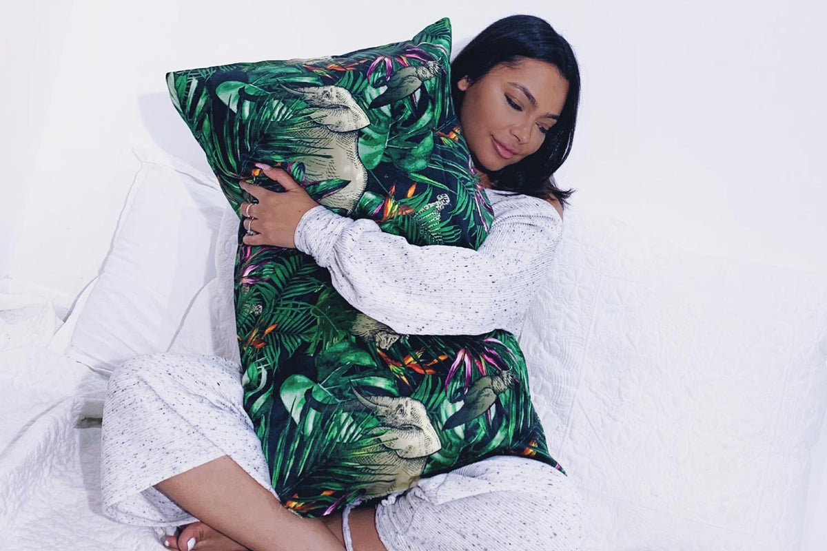 Jungle Pure Silk Pillowcase
