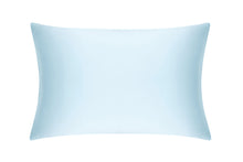 Load image into Gallery viewer, Pastel Blue Pure Silk Pillowcase
