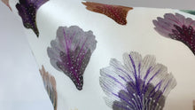 Load and play video in Gallery viewer, Close-up video of Coral Fans Silk Pillowcase by MayfairSilk