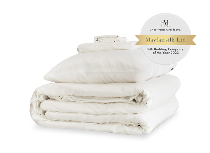 Mayfairsilk Wins Coveted 'Silk Bedding Company of the Year 2023 at UK Enterprise Awards