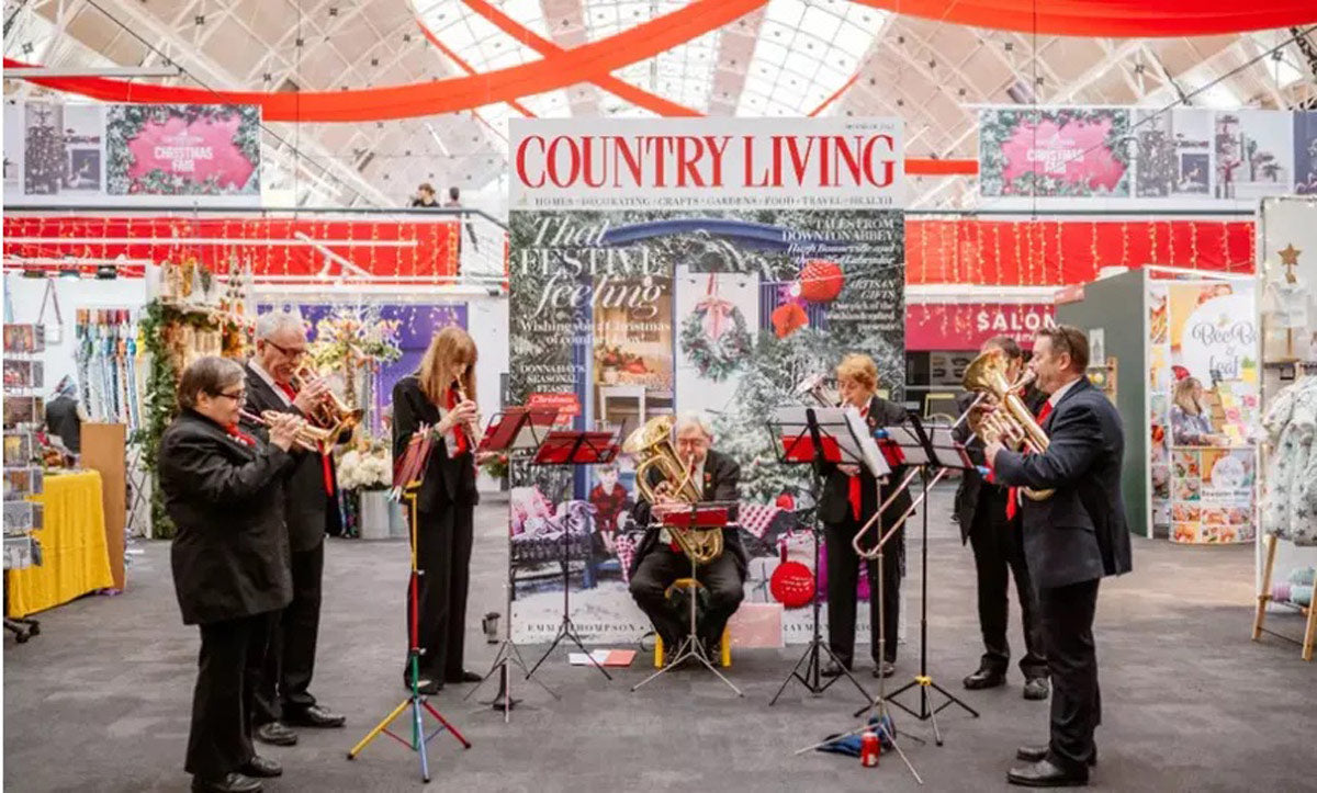Mayfairsilk at the Country Living Christmas Fair - Discover the Best of British this Christmas