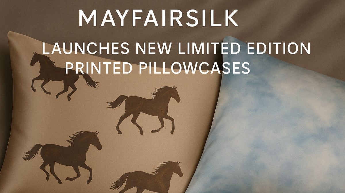 Mayfairsilk Launches Limited Edition Printed Pillowcases for Autumn 2025