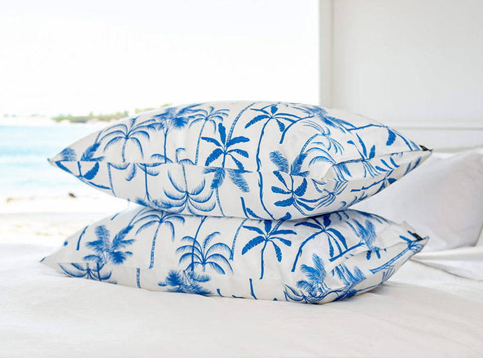 The Palms Silk Pillowcase - Limited Edition