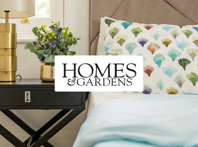 Featured in Homes & Gardens Magazine: Mayfairsilk's Unique Patterned Silk Pillowcases