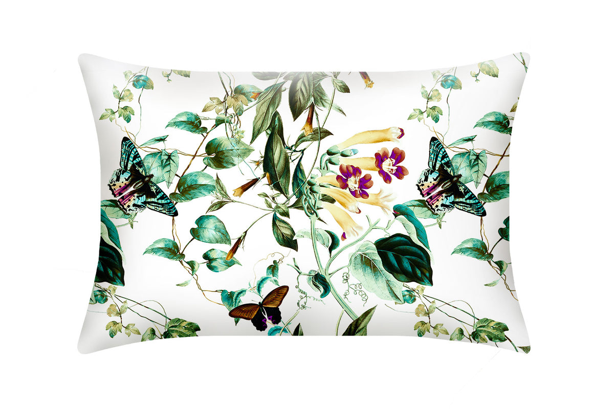 Emerald Garden Pure Silk Pillowcase