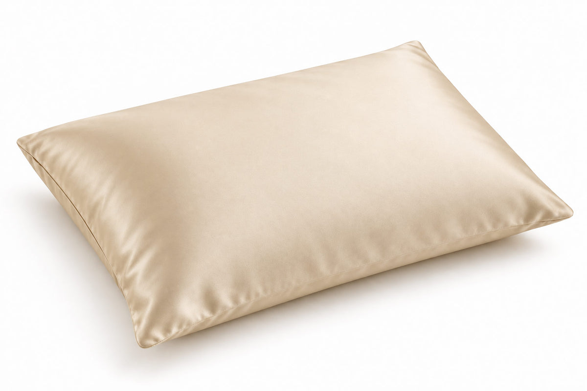 Champagne Pure Silk Pillowcase