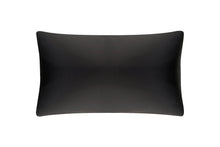 Load image into Gallery viewer, Charcoal Pure Silk Boudoir Cushion Cover 30x50cm
