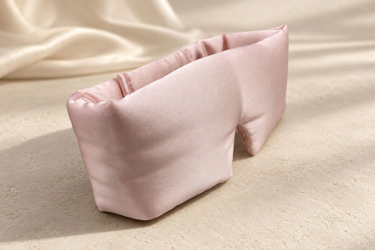 Pink Silk 360 Sleep Mask
