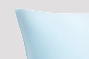 Pastel Blue Pure Silk Pillowcase