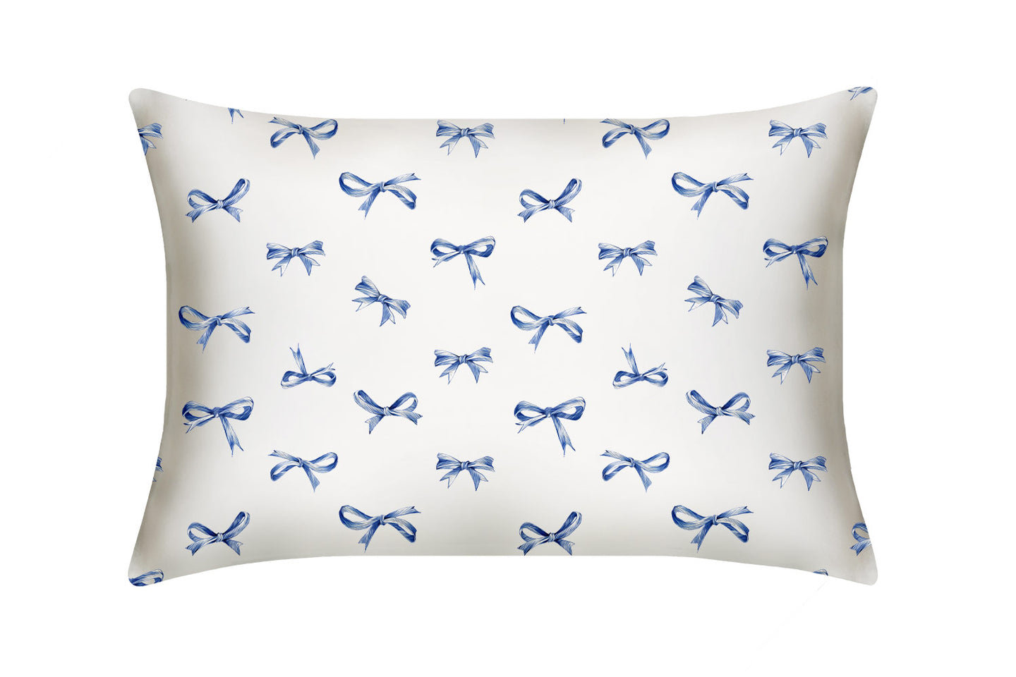 Regent Bows Pure Silk Pillowcase
