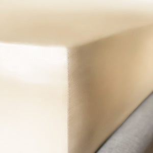 Champagne Pure Silk Fitted Sheet