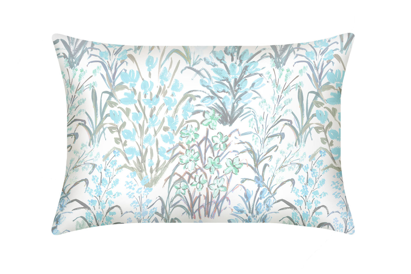 Aqua Dreamscape Pure Silk Pillowcase