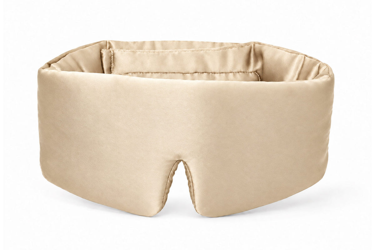 Champagne Silk 360 Sleep Mask
