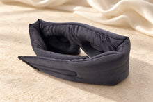 Load image into Gallery viewer, Charcoal Silk 360 Blackout Sleep Mask
