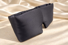 Load image into Gallery viewer, Charcoal Silk 360 Blackout Sleep Mask
