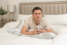 Load image into Gallery viewer, Oyster Grey Pure Silk Pillowcase
