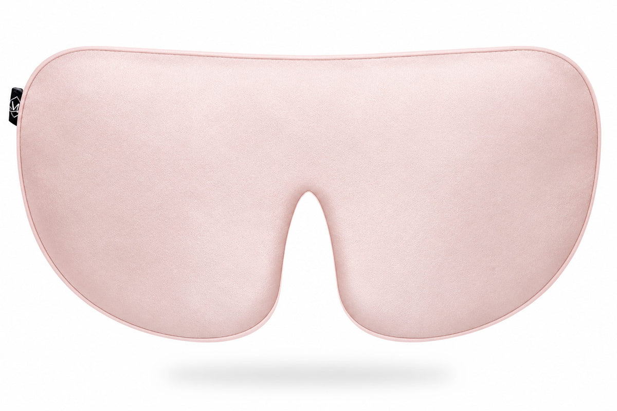 Precious Pink Silk Eye Mask