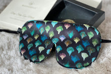 Cargar imagen en el visor de la galería, Aqua Fans Pure Silk Sleep Gift Set - MayfairSilk
