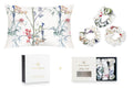 Hummingbird Silk Pillowcase and Scrunchies Gift Set