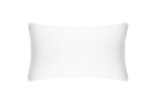 将图片加载到图库查看器，Brilliant White Boudoir Pure Silk Cushion Cover - MayfairSilk
