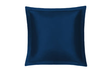 Load image into Gallery viewer, Oxford Euro Sham in Midnight Blue - 26x26in (65x65cm) - Mayfairsilk
