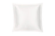 Oxford Euro Sham in Ivory - 26x26in (65x65cm) - Mayfairsilk