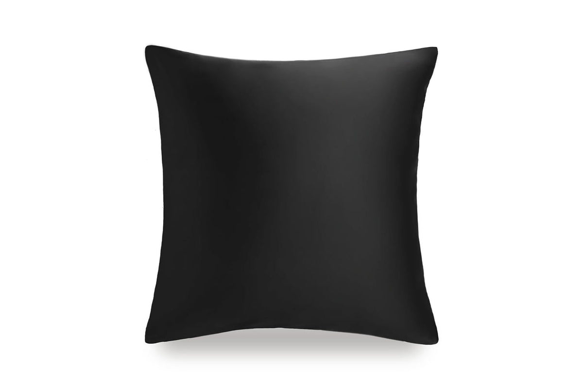 Charcoal Pure Silk Cushion Cover