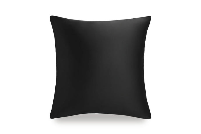 Charcoal Pure Silk Cushion Cover - MayfairSilk